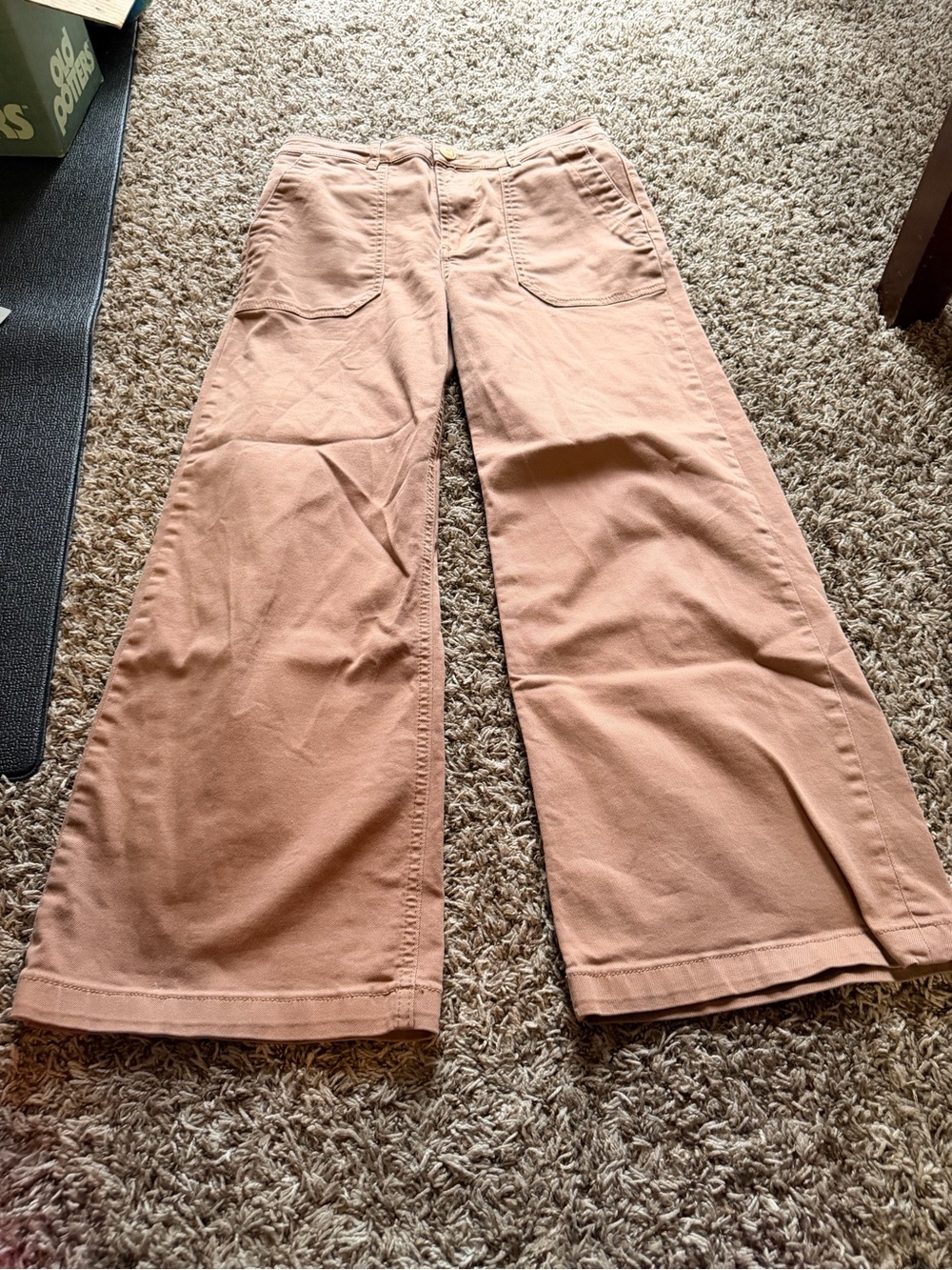 Kut from the Kloth Wide-Leg Jeans in Caramel Brown
